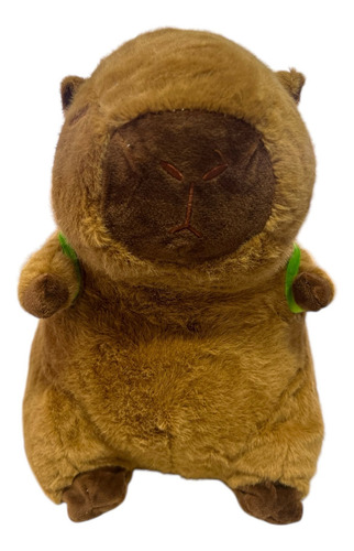 Peluche Capibara Con Accesorio Único 32 Cm Para Regalar ++ Capibara Con Tortuga