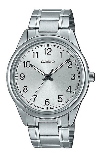 Relogio Casio Masculino Social Mtp-v005d 7b4 Prateado