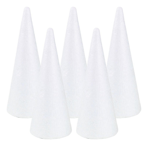 1 Niños Blancos De La Espuma Diy De La Forma Del Cono Que