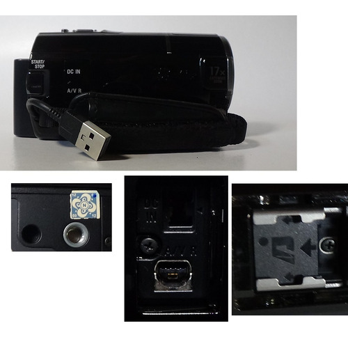 Filmadora Sony Hdr-pj30v Entrada Microfone Hdmi Limpa