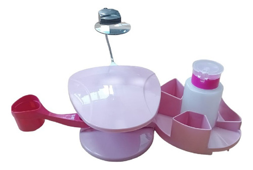 Mesa Para Manicure Con Soportes Pequeña