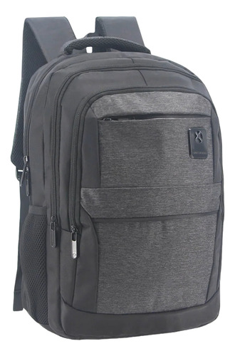 Mochila Unicross Porta Notebook Urbana Con Puerto Usb Amplia Reforzada Para Oficina Universidad Gym Color Negro