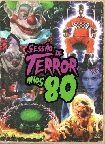 Imagem 1 de 2 de Dvd Sessao De Terror Anos 80 C/cards - Opc - Bonellihq N20
