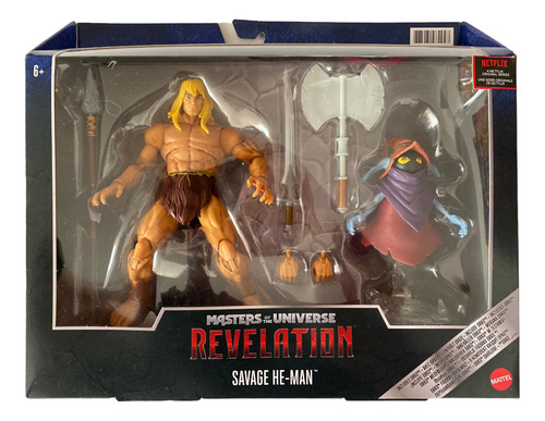 Savage He-man Y Orko Motu Revelation Masterverse He Man Orco (Usado)