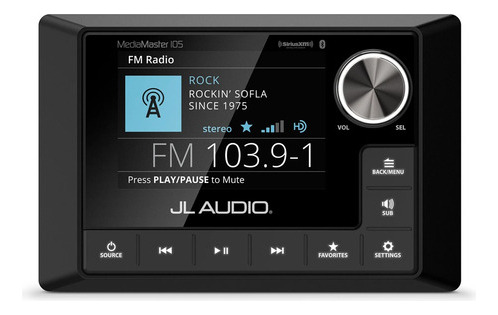 Autoestereo Marino Jl Audio Media Master Mm105