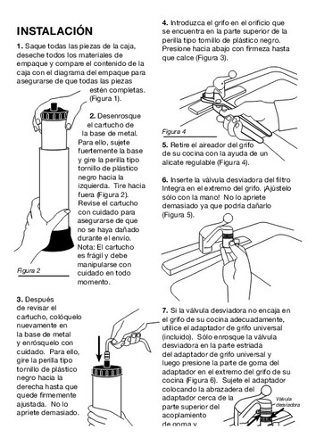 Repuestos Filtro De Agua Integra De Rena Ware