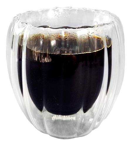 Set 3 Pz Cafetera Cobre 600 + 2 Tazas Termicas Hudson Bz3