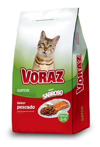 Comida Gato Voraz 20 Kg + Envio 