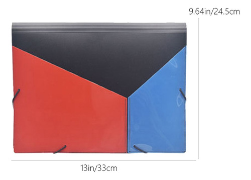 Carpeta A4 De Varias Capas Con Tres Lados Sellada Con Acorde