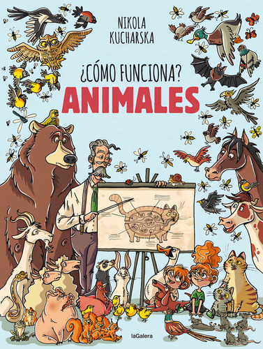 COMO FUNCIONA: ANIMALES: aplica, de KUCHARSKA, NIKOLA. aplica, vol. No aplica. Editorial laGalera, tapa pasta dura, edición 1 en español, 2022