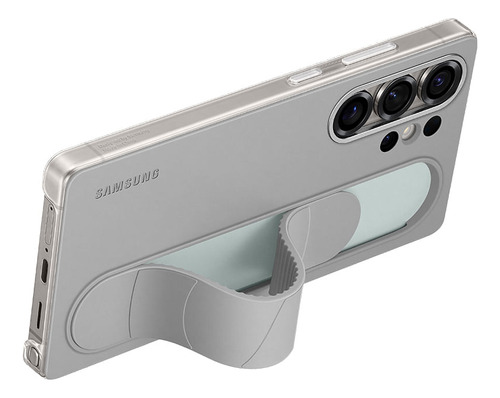Capa Protetora Silicone Com Cinta Galaxy S25 Ultra