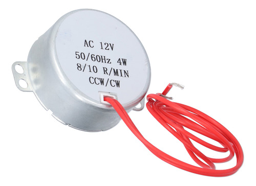 Micro Motor Elétrico Síncrono De Direção Cw/ccw, 2 Unidades