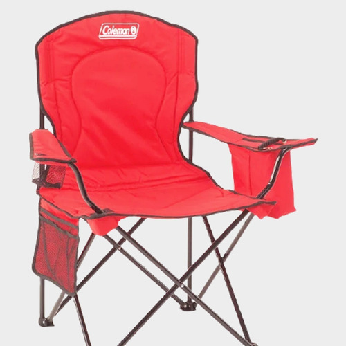 Silla Plegable Chaircooler Coleman® Mini Hieleralateral,roja Color Rojo