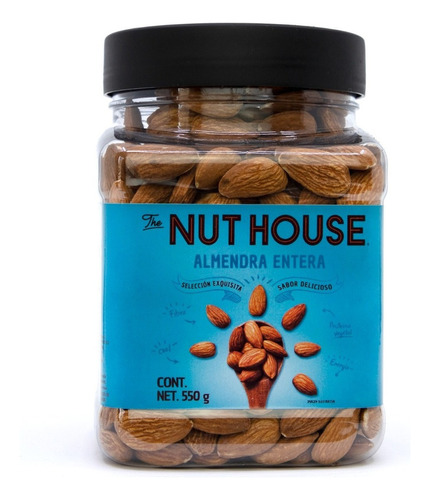 The Nut House - Almendra Entera Natural - 550g