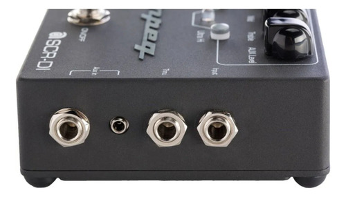 Pedal Ampeg Scr-di Preamp Contrabaixo Cor Preto