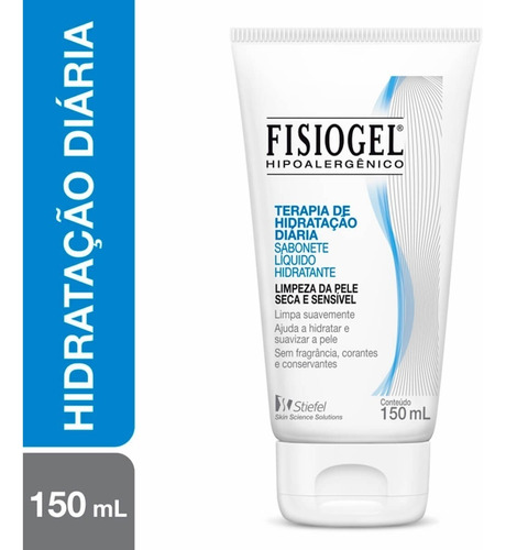  Sabonete Líquido Hidratante Facial Fisiogel - 150ml Full