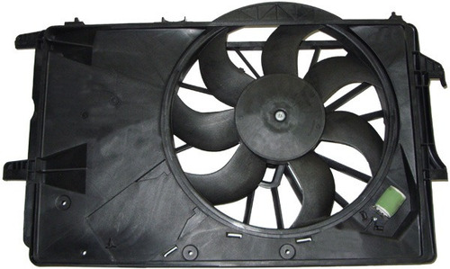 Motoventilador Completo Bruck Chevrolet Meriva 1.8 Lts 04-06