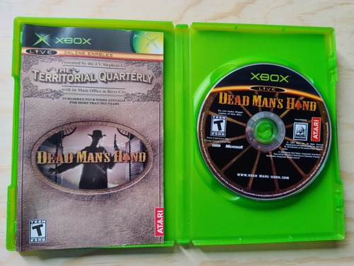 Dead Mans Hand Xbox Clasico (Usado)