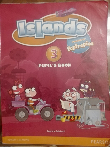 Islands 3 Powered By Poptropica - Pearson - Lote X2 Borrados