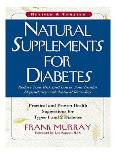 Natural Supplements For Diabetes - Frank Murray. Eb15