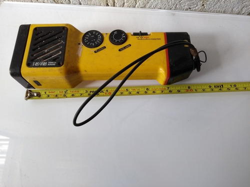 Antigua Lámpara Con Radio Descompuesto Colección Reparar (Usado)