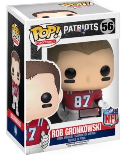 Funko Pop Rob Gronkowski #56 Only Gamestop Nfl Footbal