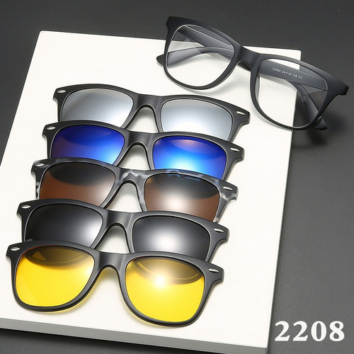 Ww Lentes Oftálmicos 5 Micas Intercambiables 2208a