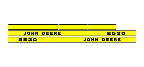 Juego De Calcos Tractor John Deere 2530