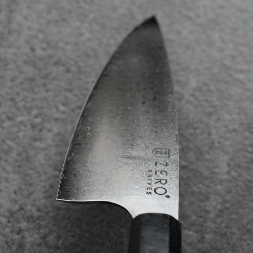Imagen 5 de 6 de Cuchillo Acero Damasco 8,0'' - Zero Knives - Blend Mammoth