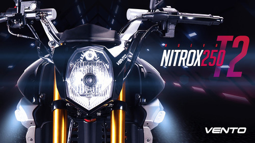 Imagen 6 de 10 de Vento Nitrox T2 250 Nueva 2022 Placas Gratis Mensualidades