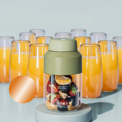 Vaso De Batidora Portátil, Máquina Tapa Única Rosa