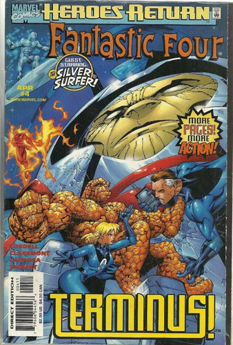 Fantastic Four - Heroes Return N° 04 Marvel Bonellihq Cx422