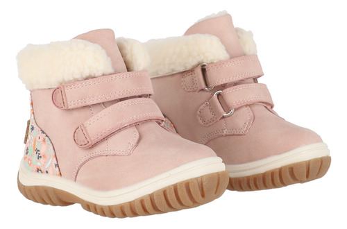 Botines Niñas Bamers Bootie Fur Rosa Viejo