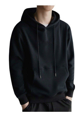 Sudadera Con Capucha Básica Lisa