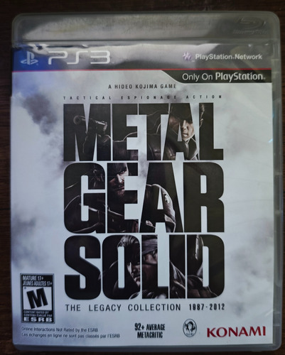 Metal Gear Solid: La Colección Legacy - Ps3 Completo (Usado)