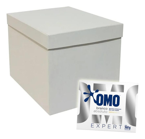 Sabão Em Pó Omo Expert Branco Absoluto Kit 10