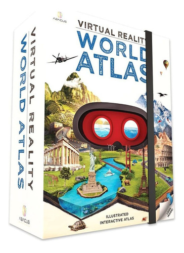 Juego Educativo  Virtual Reality World Atlas Conjunt Fr80jc