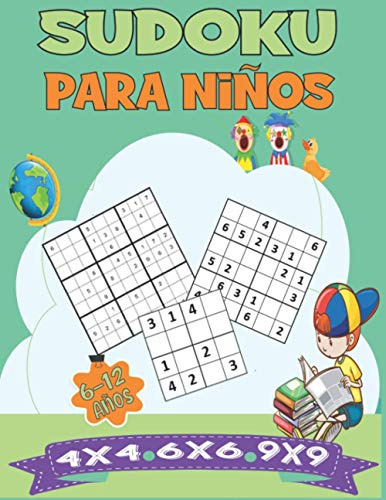 Sudoku Para Niños 6-12 Años: 350 Rompecabezas Facil Para Niñ