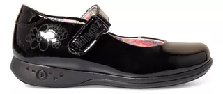 Zapato Escolar Charol Negro Niña Distroller 94201-1-a Gnv®