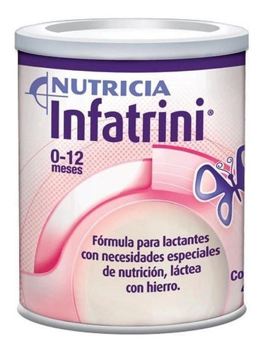 Imagen 1 de 1 de Leche de fórmula  en polvo  Danone Infatrini sabor neutro  en lata de 400g - 0  a  12 meses