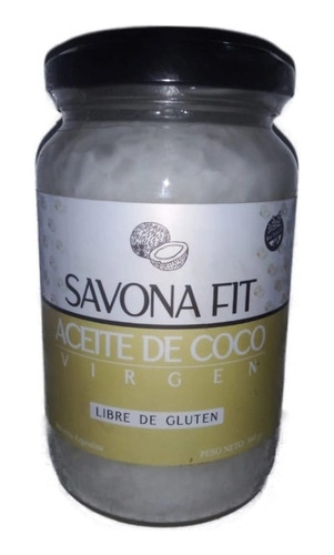 Aceite De Coco Virgen Savona Fit 360ml