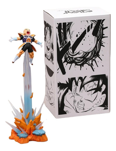 Figura Krillin Explotando Dragon Ball 23cm En Caja