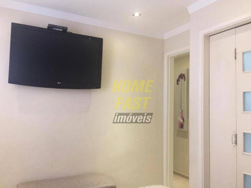 Apartamento Com 1 Dormitório À Venda, 58 M² Por R$ 380.000 - Jardim Flor Da Montanha - Guarulhos/sp - Ap2296