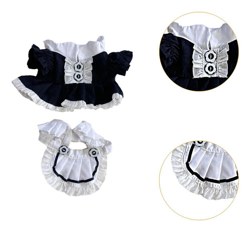 Vestido De Muñeca De Peluche De 20 Cm, Ropa Para Muñecas,