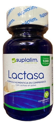 Lactasa 30 Comp. Intolerable A Lactosa (9000 Fcc). Agronewen Sabor S/s