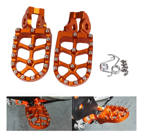 Reposapiés Delantero Para Motocross Ktm 125-530 Exc/exc-f