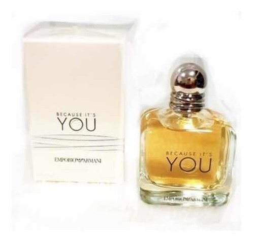 Perfume Because It's You Woman 100ml By Emporio Armani Edp +