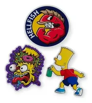 Comprar X10 Calcomanías Homero Simpsons Vinilo 10cm Alta Calidad