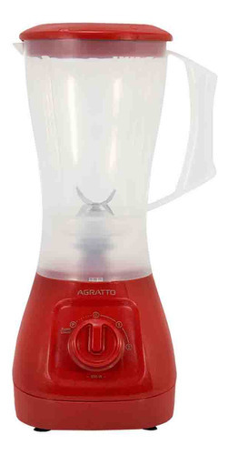 Liquidificador Agratto Forza Aliq02n-01 Vermelho 1.5l 110V