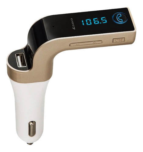 Transmisor Fm Bluetooth Cargador Usb 3.5mm Auto Manos Libres